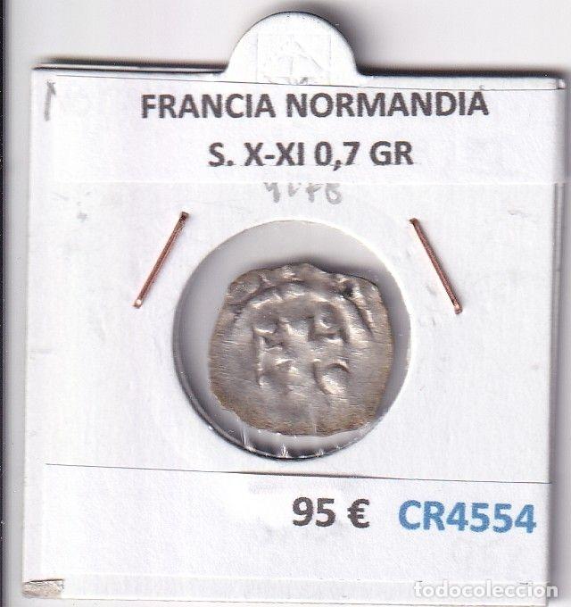 Monete antiche di Europa: CR4554 MONEDA FRANCIA GUILLERMO DE NORMANDIA S. X-XI 0,7 GR