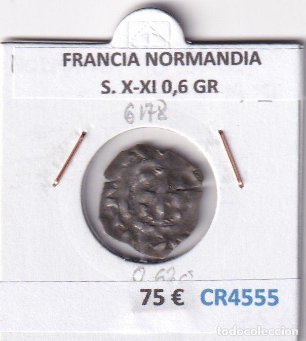 Monete antiche di Europa: CR4555 MONEDA FRANCIA GUILLERMO DE NORMANDIA S. X-XI 0,6 GR