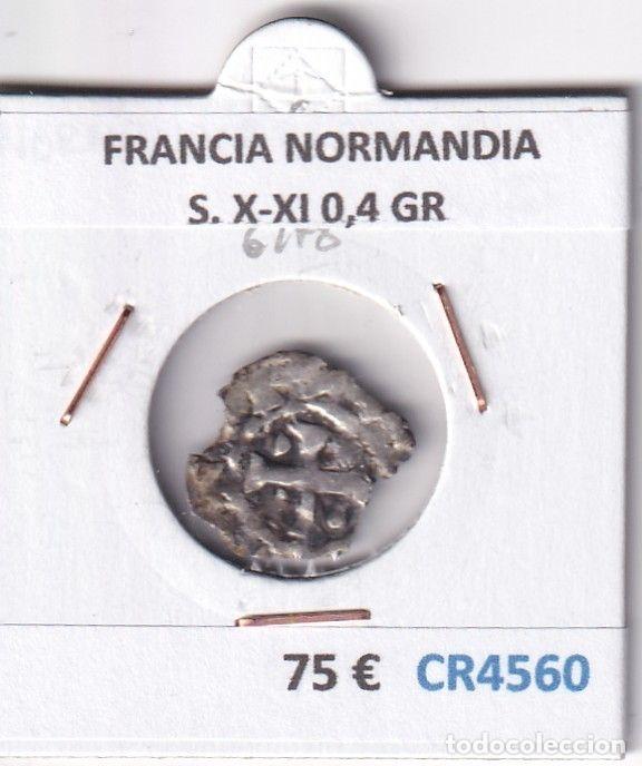 Monete antiche di Europa: CR4560 MONEDA FRANCIA GUILLERMO DE NORMANDIA 0,4 GR