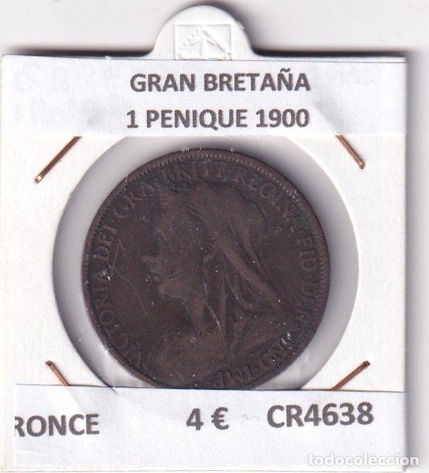 Monedas antiguas de Europa: CR4638 MONEDA GRAN BRETA&Ntilde;A 1 PENIQUE 1900 BRONCE