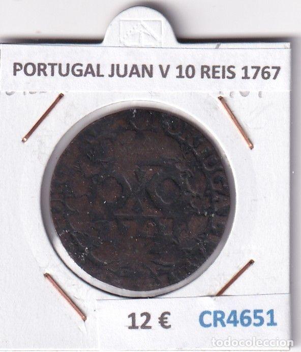 Monedas antiguas de Europa: CR4651 MONEDA PORTUGAL JUAN V 10 REIS 1767
