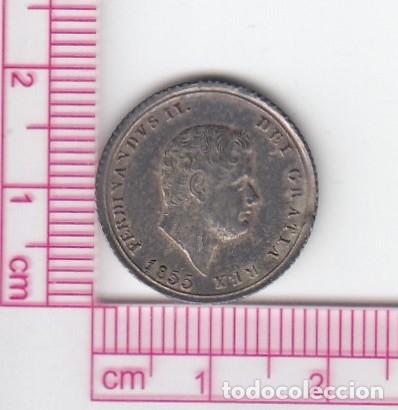 Old Coins of Europe: CR4673 MONEDA ITALIA FERNANDO II 10 GRANA 1855 2 SICILIAS BRILLO ORIGINAL