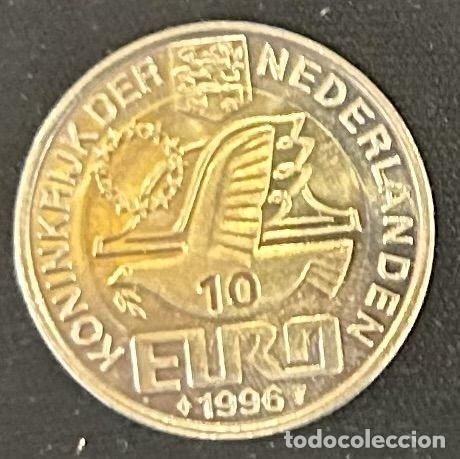 Monedas antiguas de Europa: CREXP718 MONEDA PAISES BAJOS 10 &euro; 1996 SIN CIRCULAR