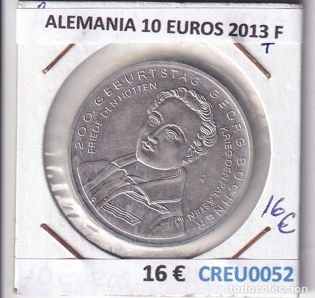 Monete antiche di Europa: CREU0052 MONEDA ALEMANIA 10 EUROS 2013 F