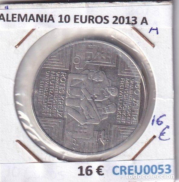 Monete antiche di Europa: CREU0053 MONEDA ALEMANIA 10 EUROS 2013 A