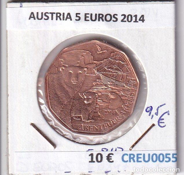 Monete antiche di Europa: CREU0055 MONEDA AUSTRIA 5 EUROS 2014