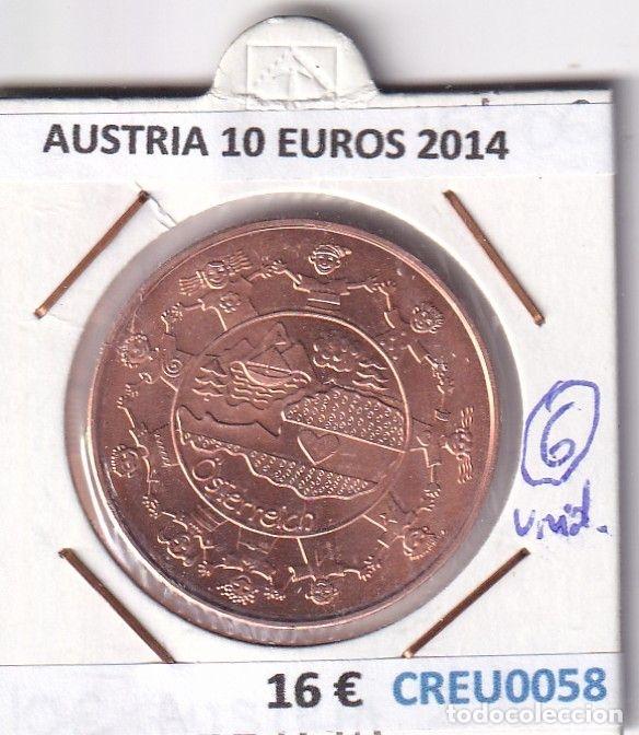 Monete antiche di Europa: CREU0058 MONEDA AUSTRIA 10 EUROS 2014