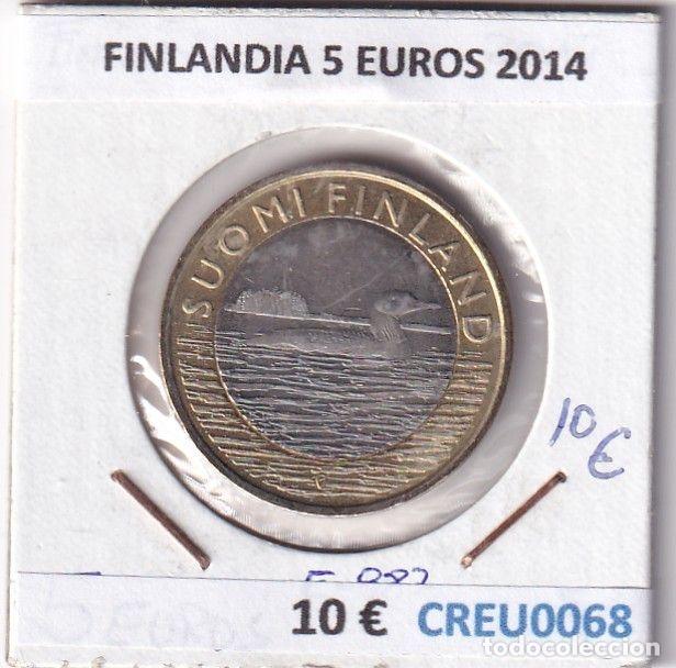 Monete antiche di Europa: CREU0068 MONEDA FINLANDIA 5 EUROS 2014