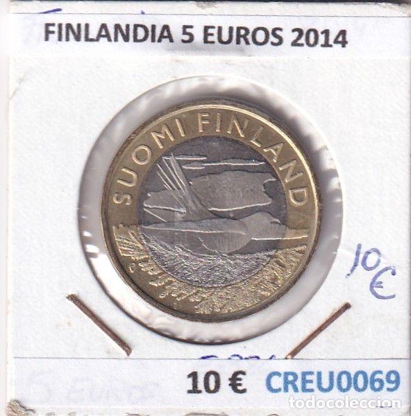 Monete antiche di Europa: CREU0069 MONEDA FINLANDIA 5 EUROS 2014