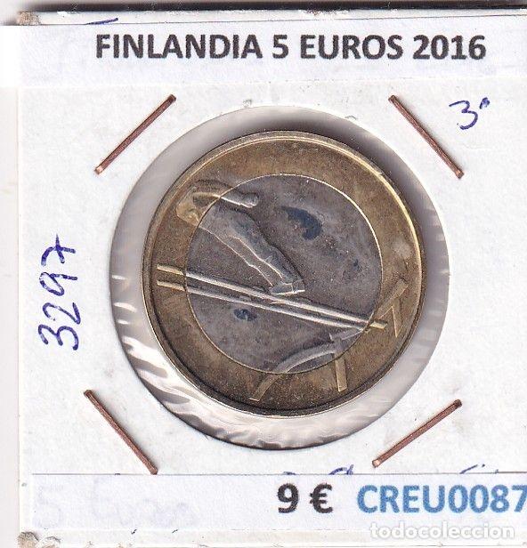 Monnaies anciennes de Europe: CREU0087 MONEDA FINLANDIA 5 EUROS 2016