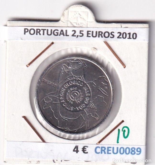 Monnaies anciennes de Europe: CREU0089 MONEDA PORTUGAL 2,5 EUROS 2010