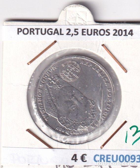 Monnaies anciennes de Europe: CREU0093 MONEDA PORTUGAL 2,5 EUROS 2014