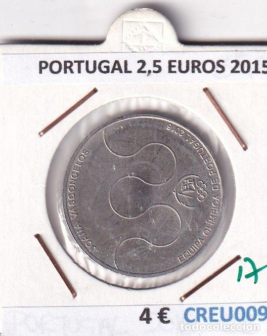 Monnaies anciennes de Europe: CREU0099 MONEDA PORTUGAL 2,5 EUROS 2015