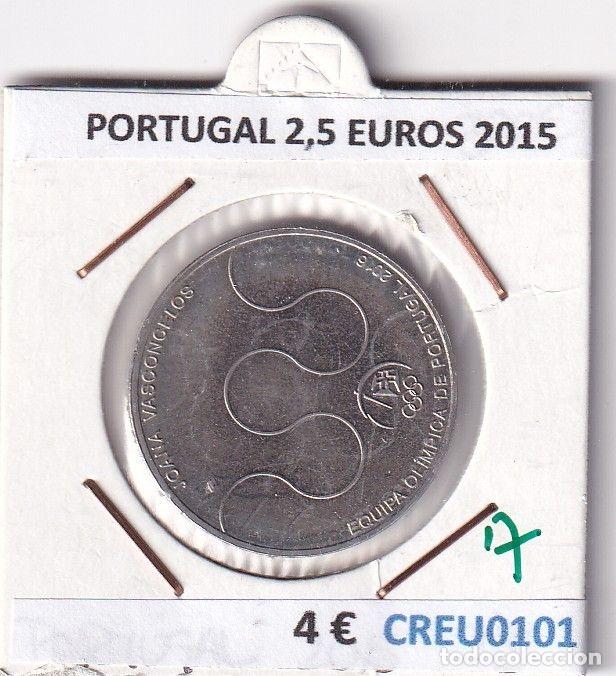 Monnaies anciennes de Europe: CREU0101 MONEDA PORTUGAL 2,5 EUROS 2015