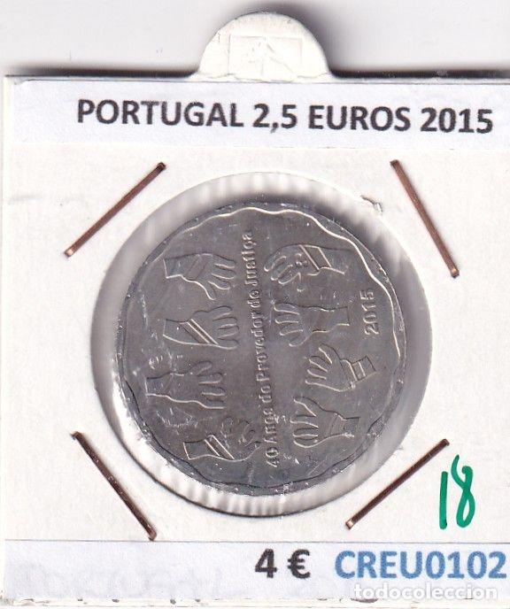 Monnaies anciennes de Europe: CREU0102 MONEDA PORTUGAL 2,5 EUROS 2015