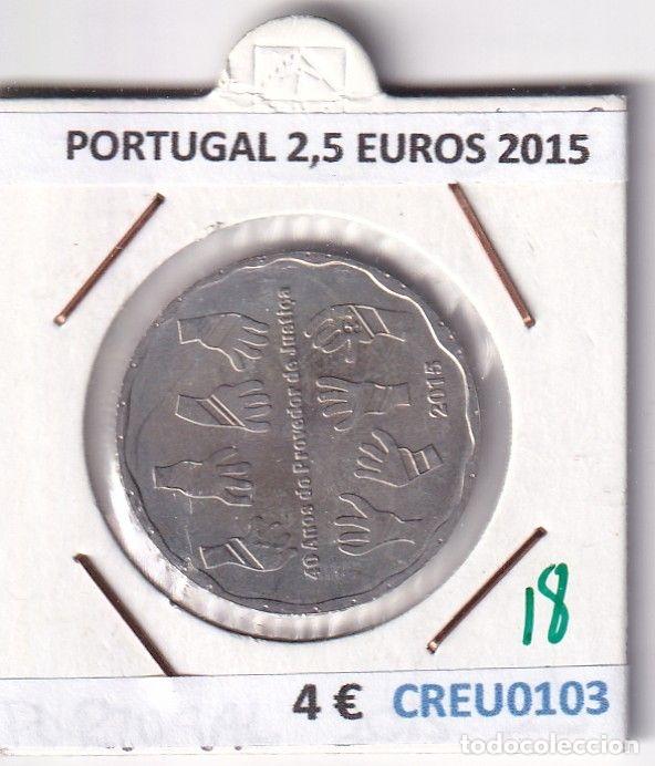 Monnaies anciennes de Europe: CREU0103 MONEDA PORTUGAL 2,5 EUROS 2015