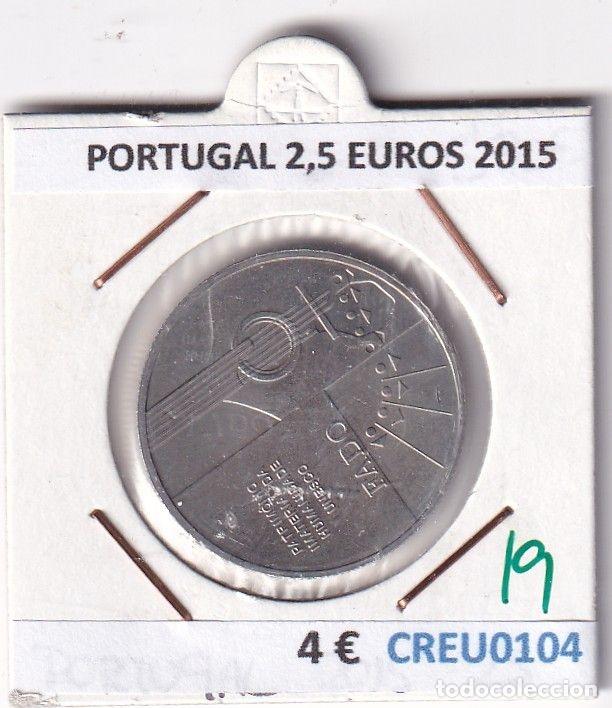 Monnaies anciennes de Europe: CREU0104 MONEDA PORTUGAL 2,5 EUROS 2015