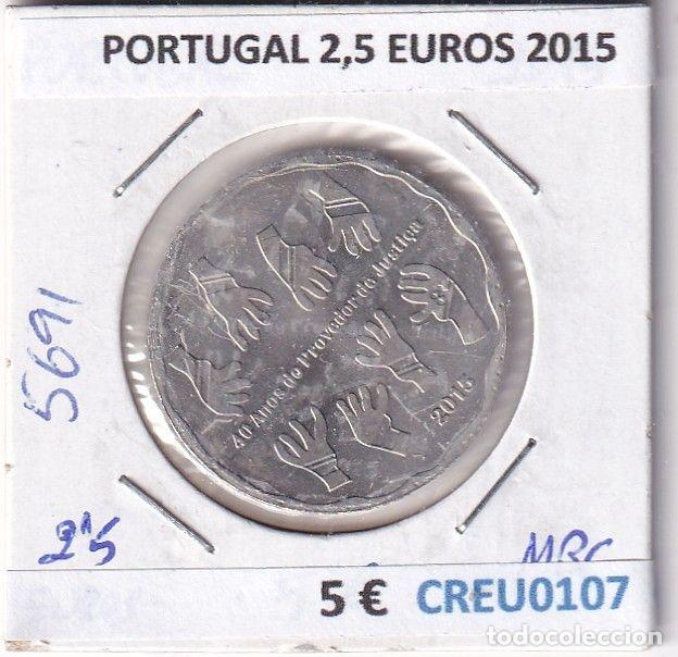 Monnaies anciennes de Europe: CREU0107 MONEDA PORTUGAL 2,5 EUROS 2015