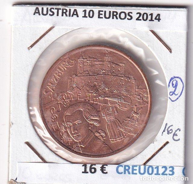 Old Coins of Europe: CREU0123 MONEDA AUSTRIA 10 EUROS 2014