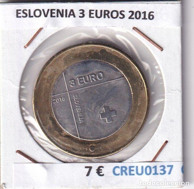Old Coins of Europe: CREU0137 MONEDA ESLOVENIA 3 EUROS 2016