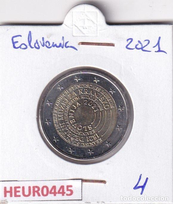 Moedas antigas da Europa: HEUR0445 MONEDA ESLOVENIA 2 EUROS 2021