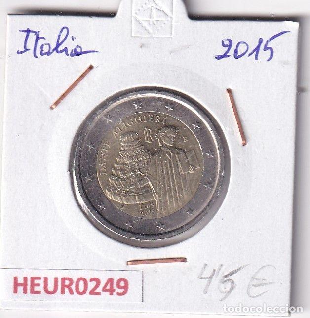 Moedas antigas da Europa: HEUR0249 MONEDA ITALIA 2 EUROS 2015 (Dante Alighieri)