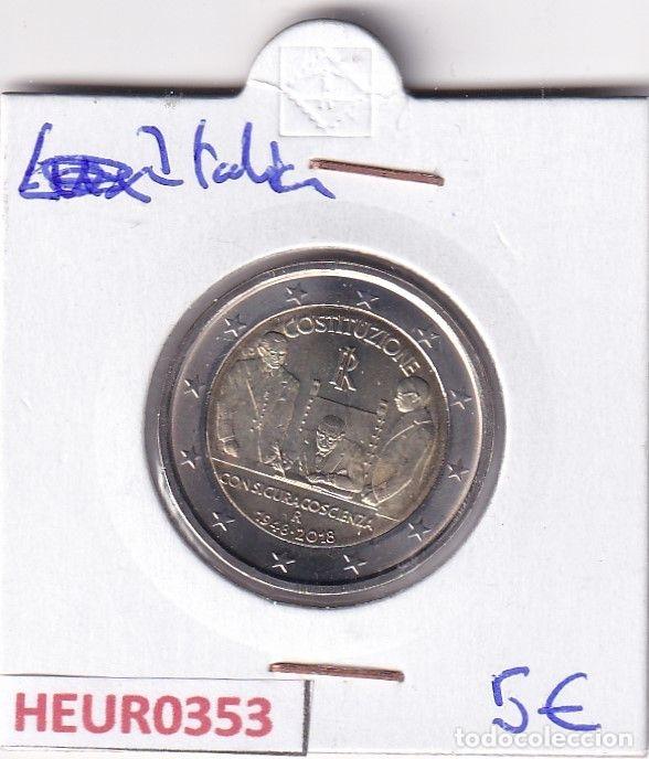 Monete antiche di Europa: HEUR0353 MONEDA ITALIA 2 EUROS 2018 (Constituci&oacute;n rep&uacute;blica italiana)