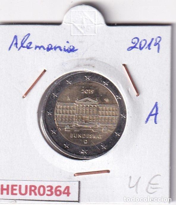 Monete antiche di Europa: HEUR0364 MONEDA ALEMANIA 2 EUROS 2019 Letra A (Bundesrat)
