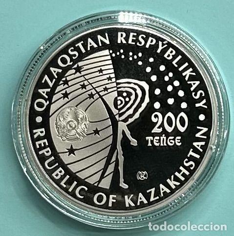 Monete antiche di Europa: HEXP0111 ESTUCHE MONEDA KAZAJISTAN 200 TENGE 2021