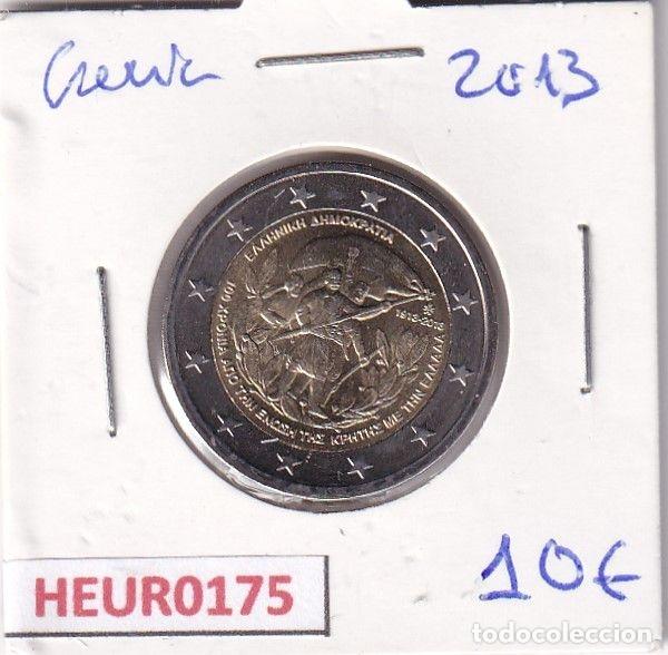 Monnaies anciennes de Europe: HEUR0175 MONEDA GRECIA 2 EUROS 2013 (Adhesi&oacute;n de Creta) SIN CIRCULAR