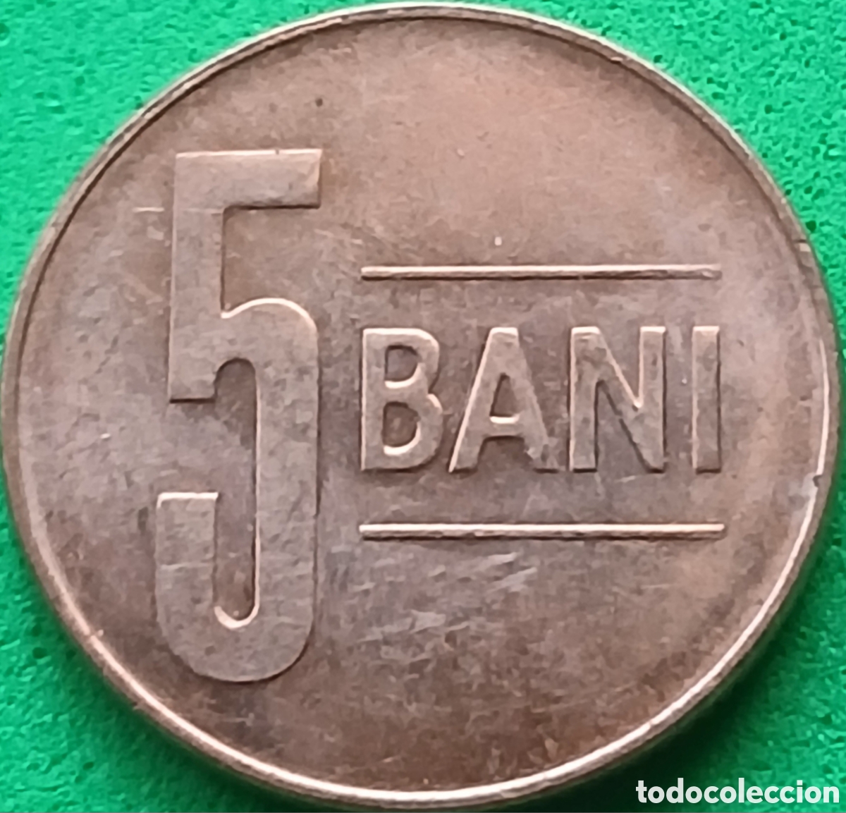 Monedas antiguas de Europa: Ruman&iacute;a 5 bani 2025 UC#2 ESCASA!!