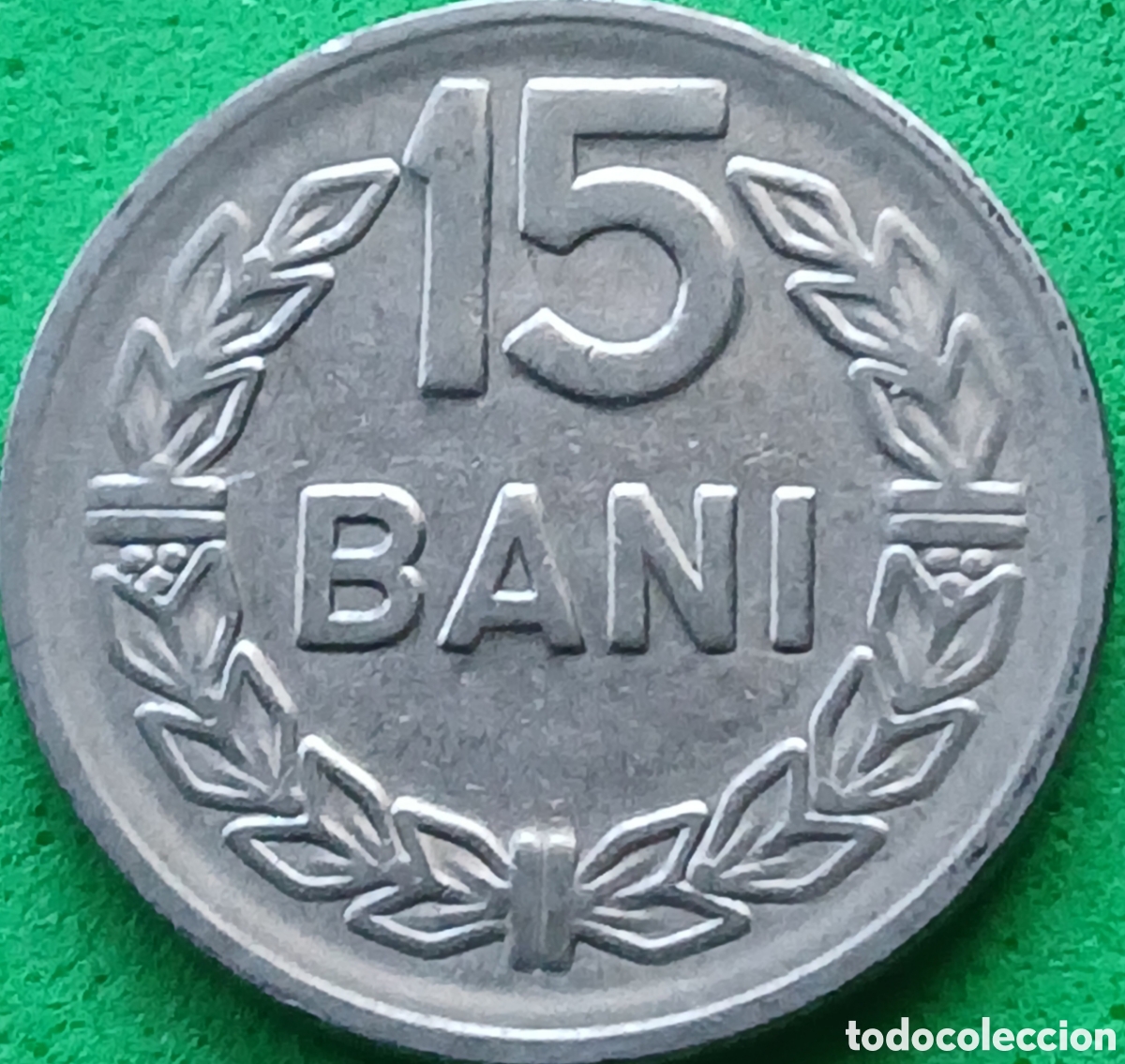 Monedas antiguas de Europa: Ruman&iacute;a 15 bani 1960 km#87