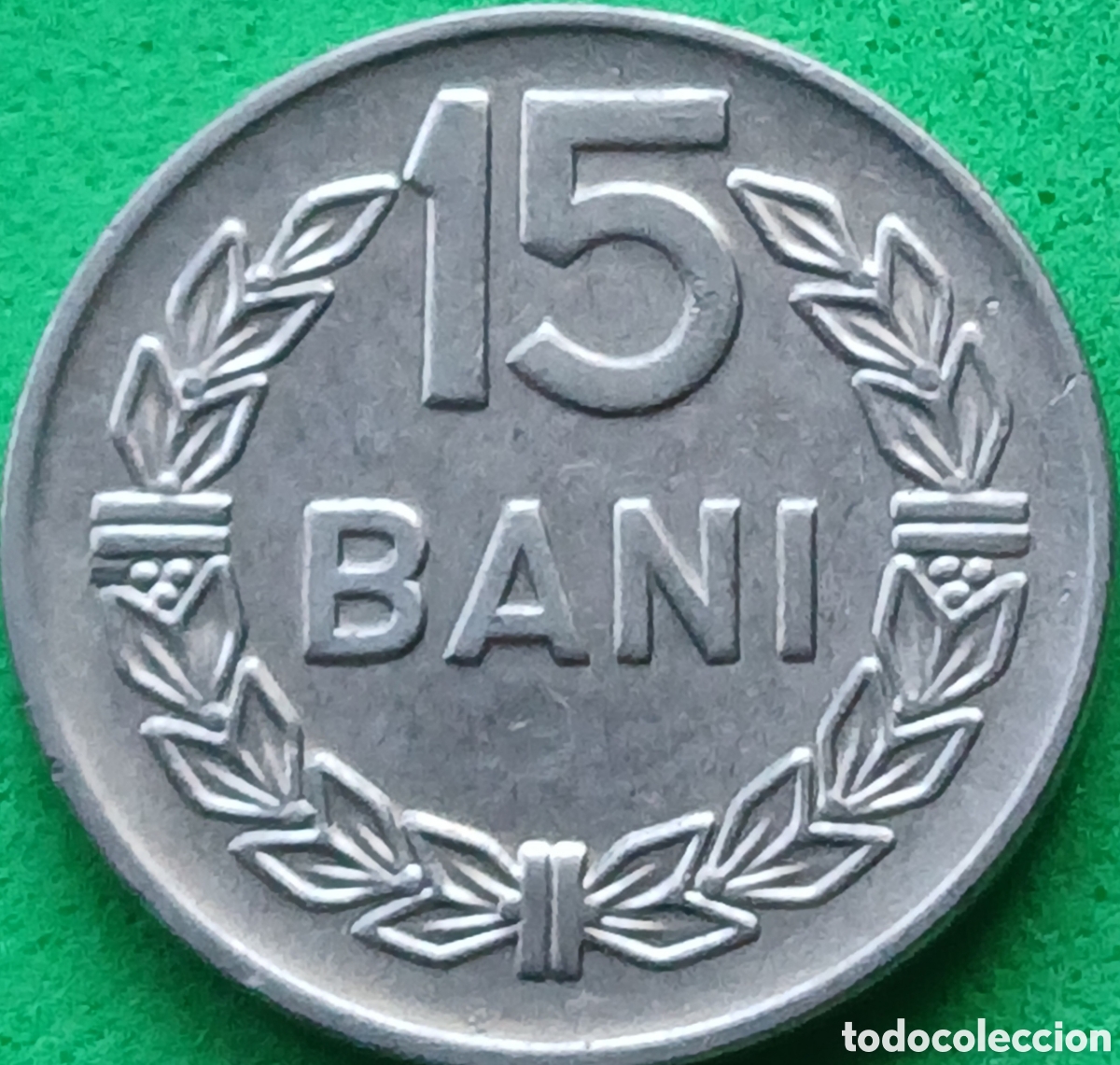 Monedas antiguas de Europa: Ruman&iacute;a 15 bani 1966 km#93