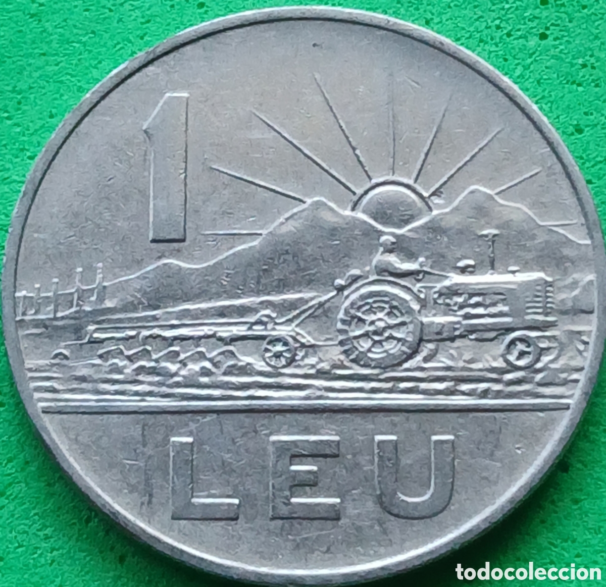 Monedas antiguas de Europa: Ruman&iacute;a 1 leu 1963 km#90