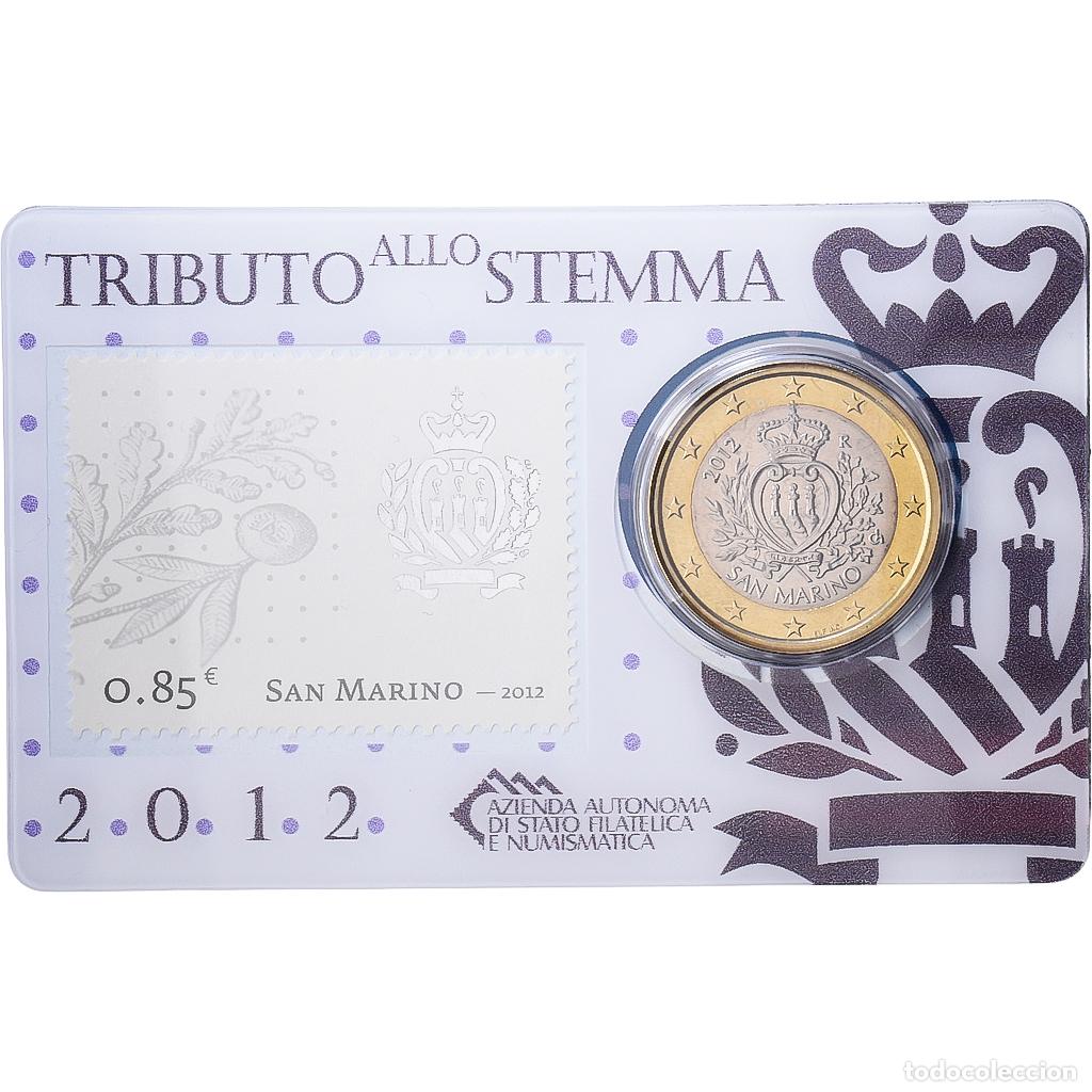 Monedas antiguas de Europa: [#1546792] San Marino, 1 Euro, 2012, Rome, Bimet&aacute;lico, FDC, KM:485