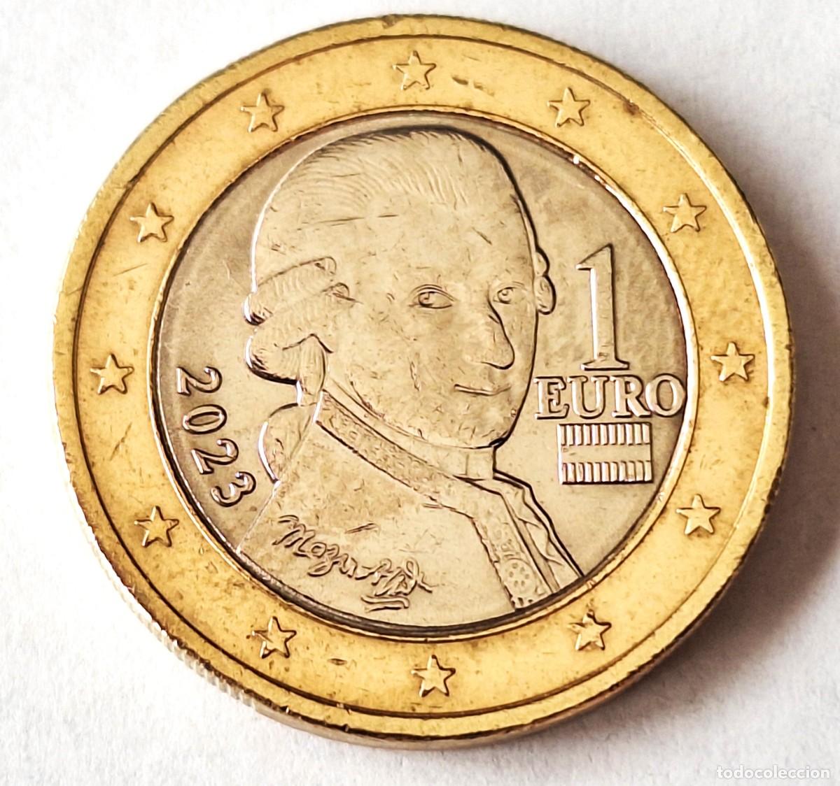 Monedas antiguas de Europa: AUSTRIA - MONEDA DE 1 EURO DEL A&Ntilde;O 2023 - BIEN CONSERVADA
