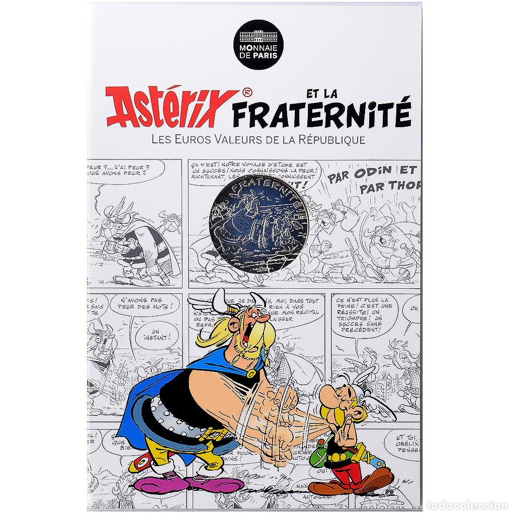 Monedas antiguas de Europa: [#1546842] Francia, 10 Euro, Ast&eacute;rix - Fraternit&eacute;, 2015, MDP, Plata, FDC