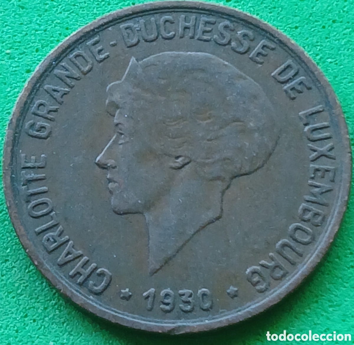 Old Coins of Europe: Luxemburgo 10 c&eacute;ntimos 1930 km#41