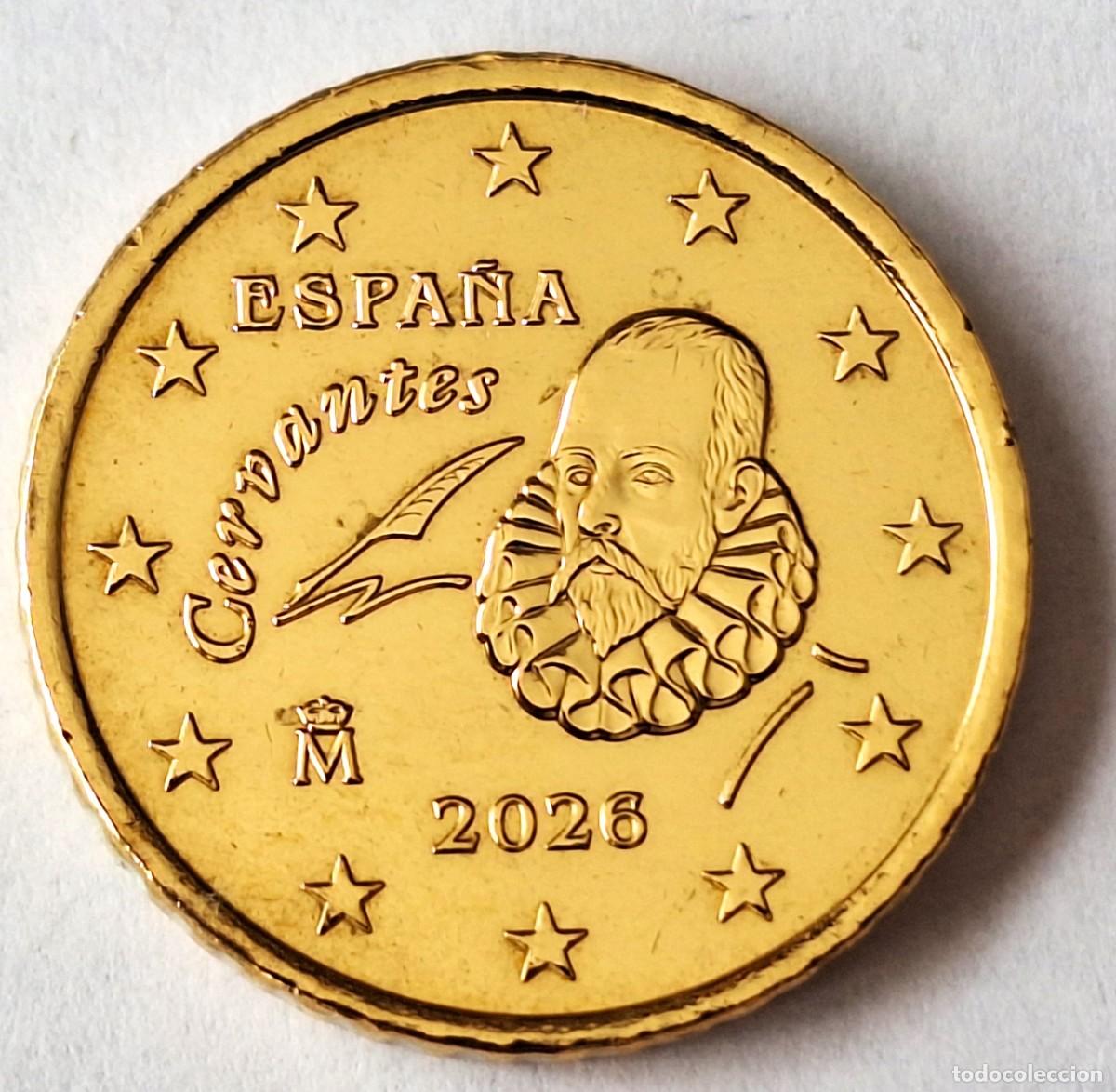 Monedas antiguas de Europa: ESPA&Ntilde;A - MONEDA DE 50 CENTIMOS DE EURO DEL A&Ntilde;O 2026 - MUY BIEN CONSERVADA
