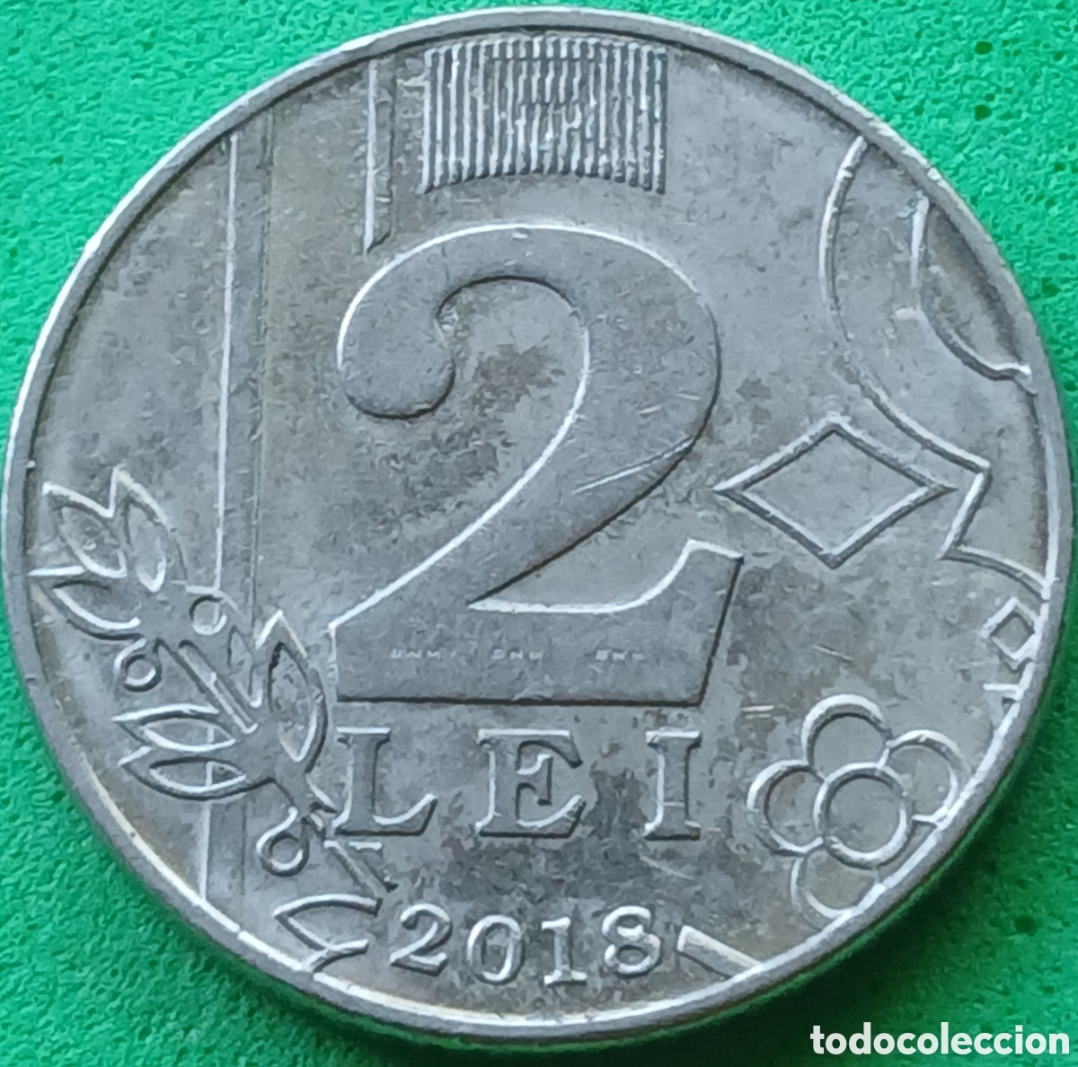 Monedas antiguas de Europa: Moldavia 2 lei 2018 UC#2