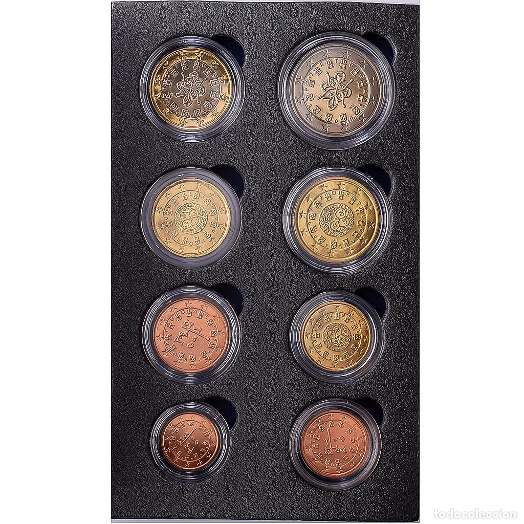 Monedas antiguas de Europa: [#1546893] Portugal, Set 1 ct. - 2 Euro, Ann&eacute;es m&eacute;lang&eacute;es, Lisbon, Sin informaci&oacute;n, FDC