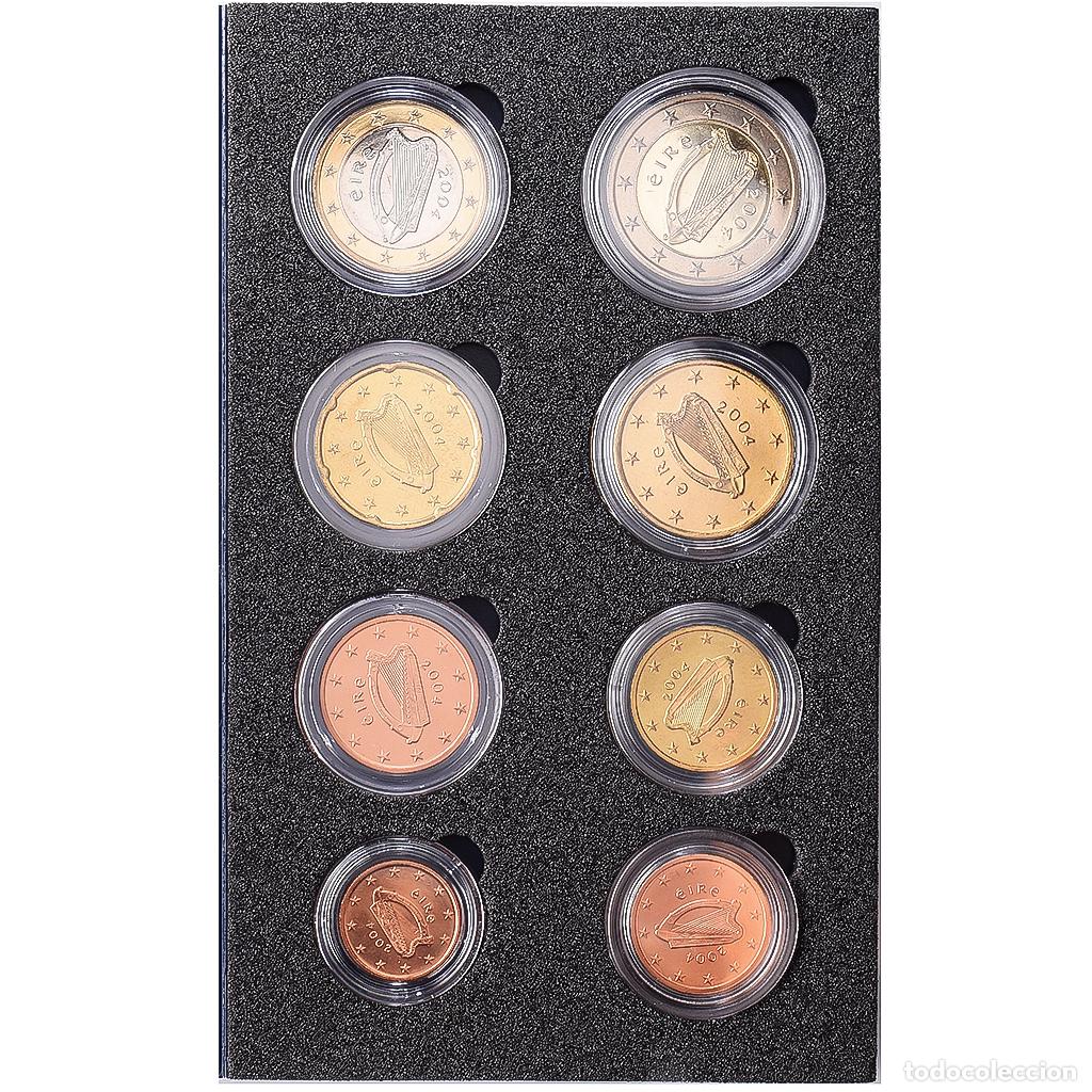 Monedas antiguas de Europa: [#1546894] REP&Uacute;BLICA DE IRLANDA, Set 1 ct. - 2 Euro, 2004, Dublin, Sin informaci&oacute;n, FDC