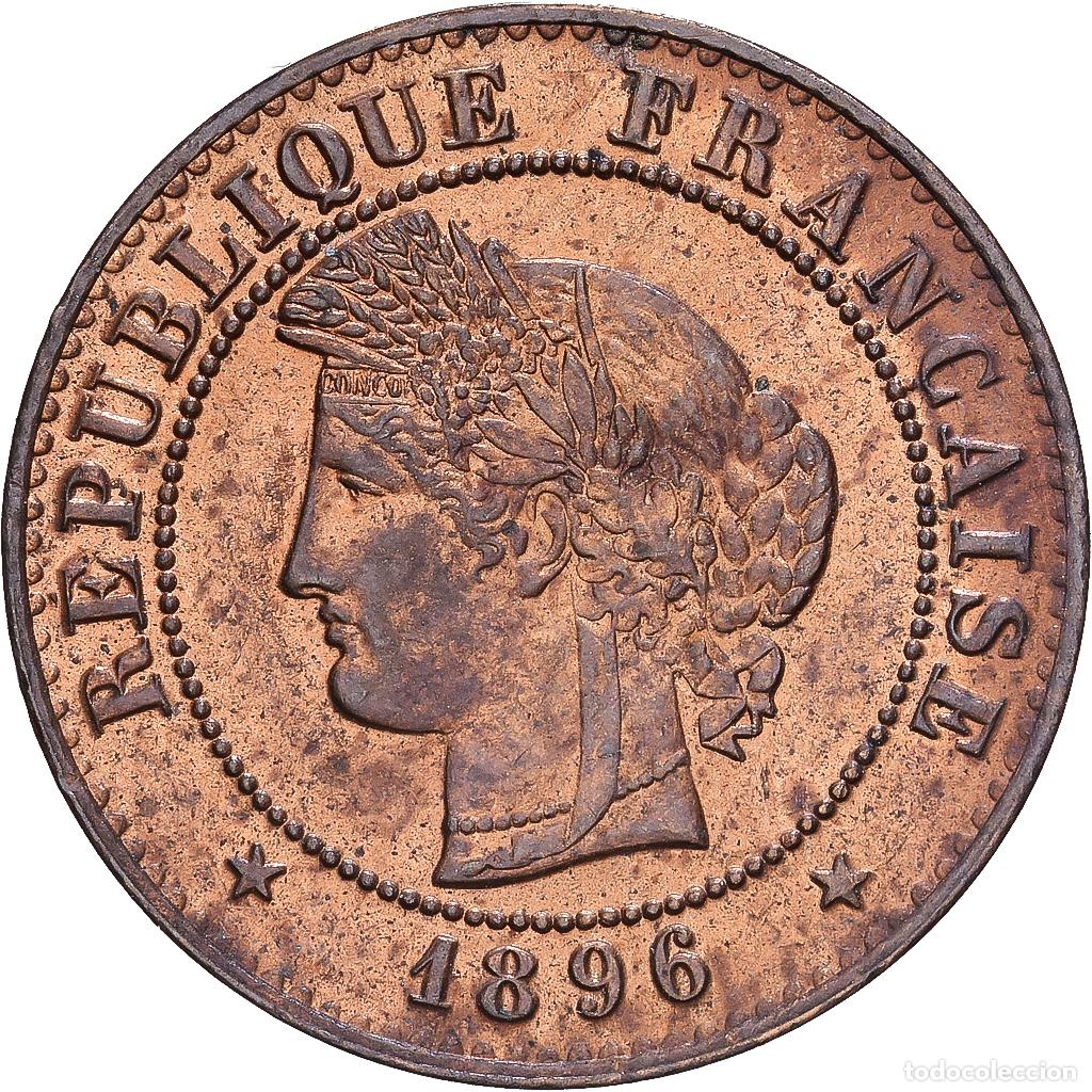 Monedas antiguas de Europa: [#1546967] Francia, 1 Centime, C&eacute;r&egrave;s, 1896, Paris, Bronce, MBC, Gadoury:88