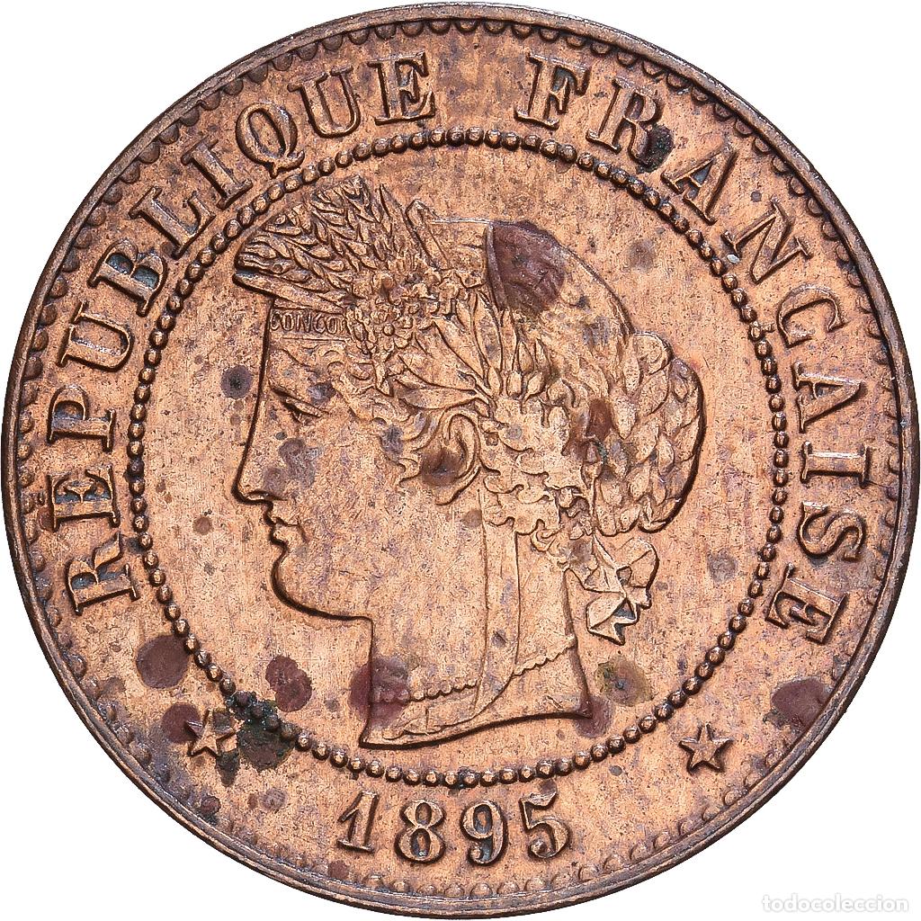 Monedas antiguas de Europa: [#1546976] Francia, 1 Centime, C&eacute;r&egrave;s, 1895, Paris, Bronce, MBC, Gadoury:88