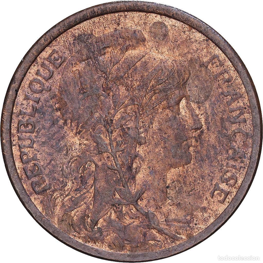 Monedas antiguas de Europa: [#1546980] Francia, 1 Centime, Daniel-Dupuis, 1903, Paris, Bronce, MBC, Gadoury:90