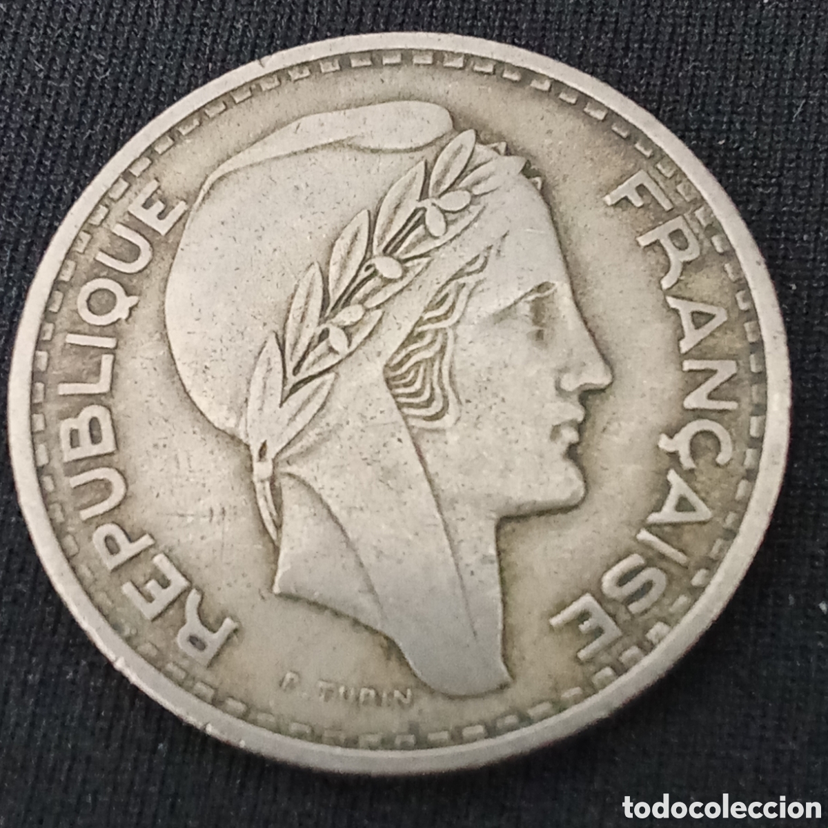 Monete antiche di Europa: Francia 100 francos 1950