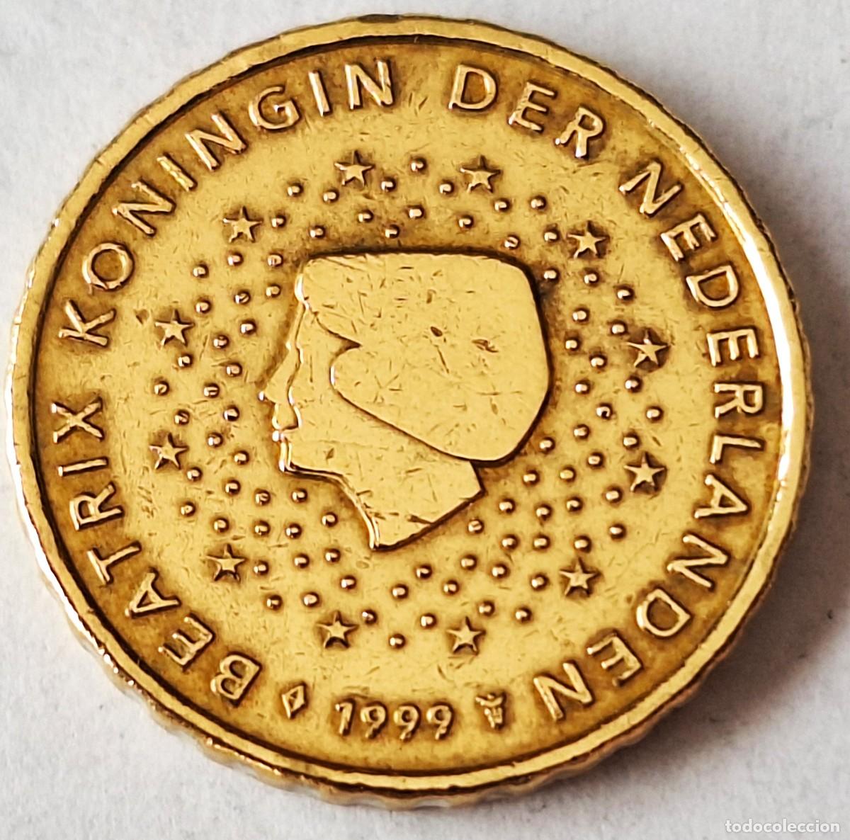 Monedas antiguas de Europa: PAISES BAJOS - MONEDA DE 10 CENTIMOS DE EURO DEL A&Ntilde;O 1999 - BIEN CONSERVADA