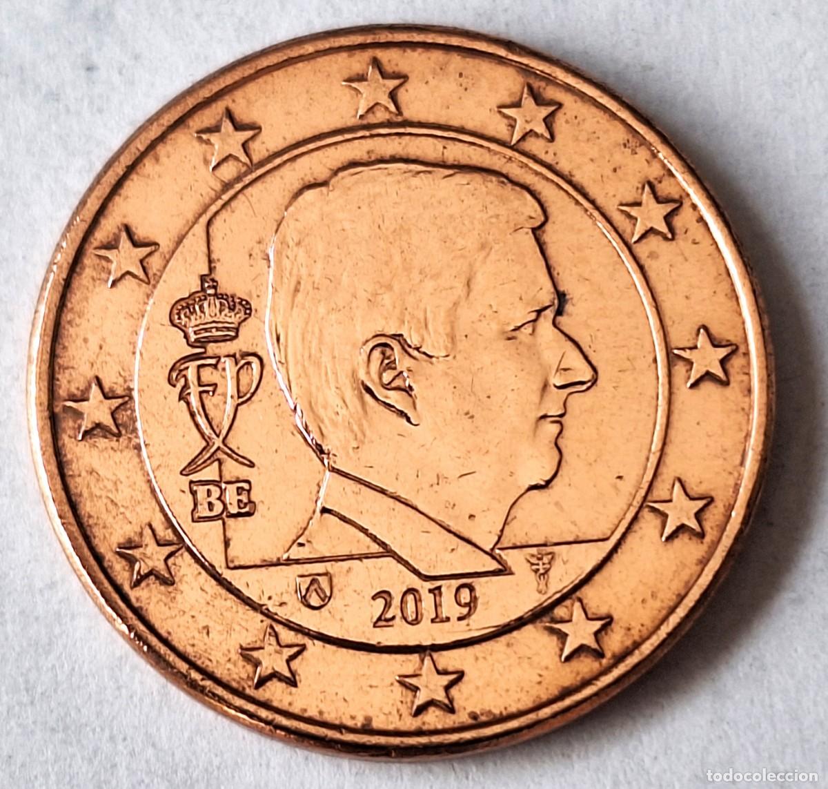 Monedas antiguas de Europa: BELGICA - MONEDA DE 5 CENTIMOS DE EURO DEL A&Ntilde;O 2019 - BIEN CONSERVADA