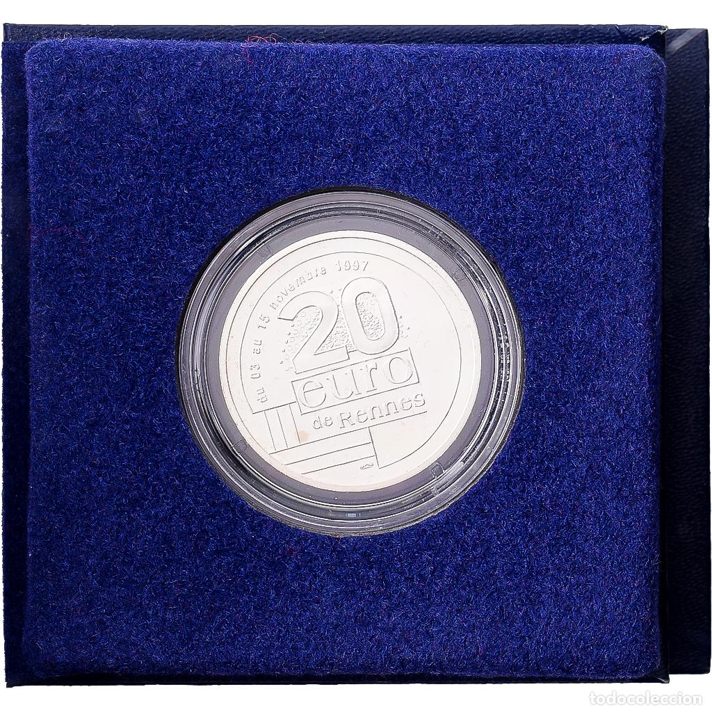 Monedas antiguas de Europa: [#1546990] Francia, 20 Euro, Parlement de Bretagne, 1997, Plata, SC