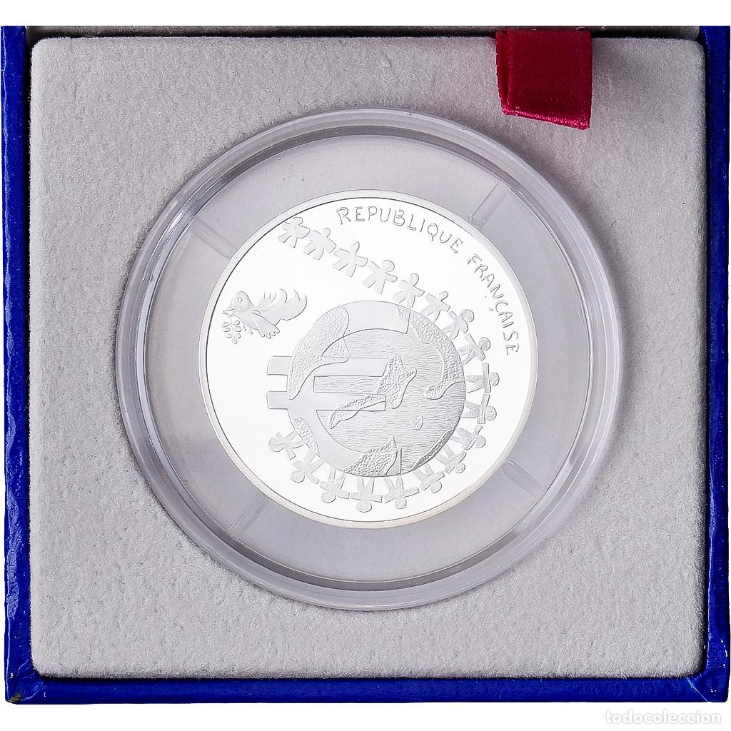 Monedas antiguas de Europa: [#1546994] Francia, 1/4 Euro, Children's Euro design, Prueba, 2002, MDP, Plata, FDC